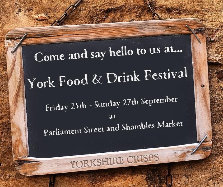 Are you in York this weekend? Come and say hi and stick up on all your favourite available flavours!