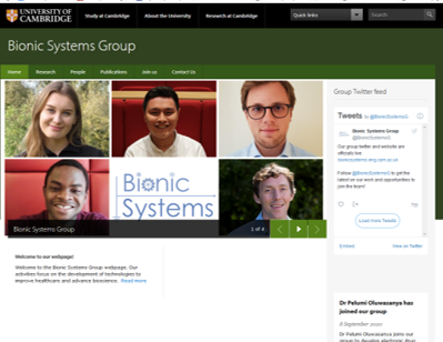 Bionic Systems Group (@bionicsystemsg) on Twitter photo Our group twitter and website are officially live: bionicsystems.eng.cam.ac.uk
Follow <a href="/BionicSystemsG/">Bionic Systems Group</a> to get the latest on our work and opportunities to join the team! Our group twitter and website are officially live: bionicsystems.eng.cam.ac.uk
Follow <a href="/BionicSystemsG/">Bionic Systems Group</a> to get the latest on our work and opportunities to join the team!