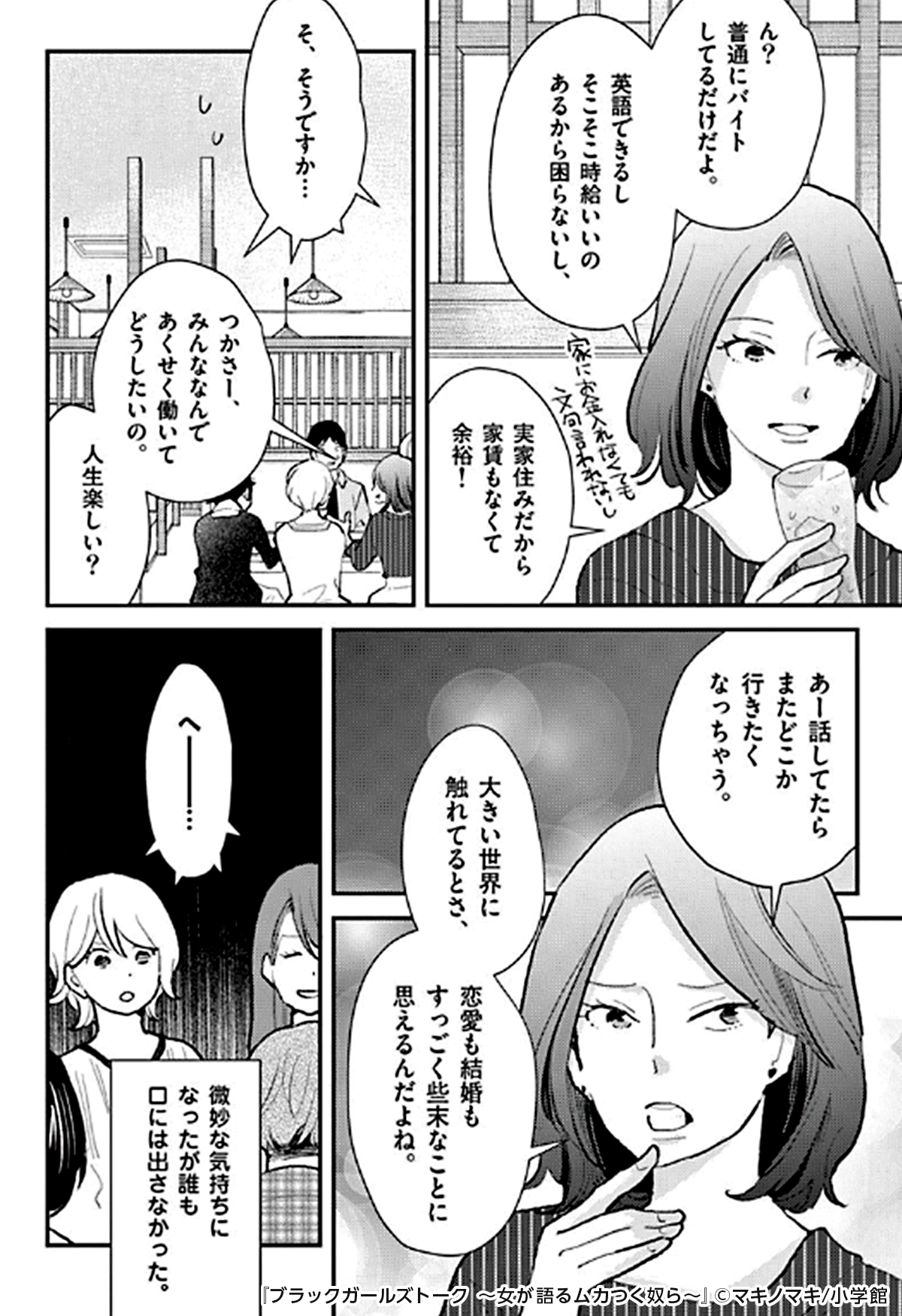 めちゃコミック 女性向け漫画紹介 公式 在 Twitter 上 いるいるこういう女 と 共感できる人も多いかも どの話も 最後のどんでん返しに スカッとする作品です T Co Wbgbtgujh9 ブラックガールズトーク 女が語るムカつく奴ら 1 3 女性漫画