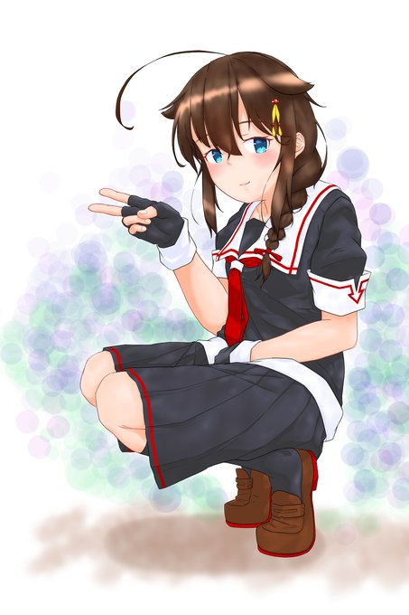 Twitterフォロワー2000人記念時雨ちゃん #艦これ #時雨 #大天使時雨 #時雨改二  