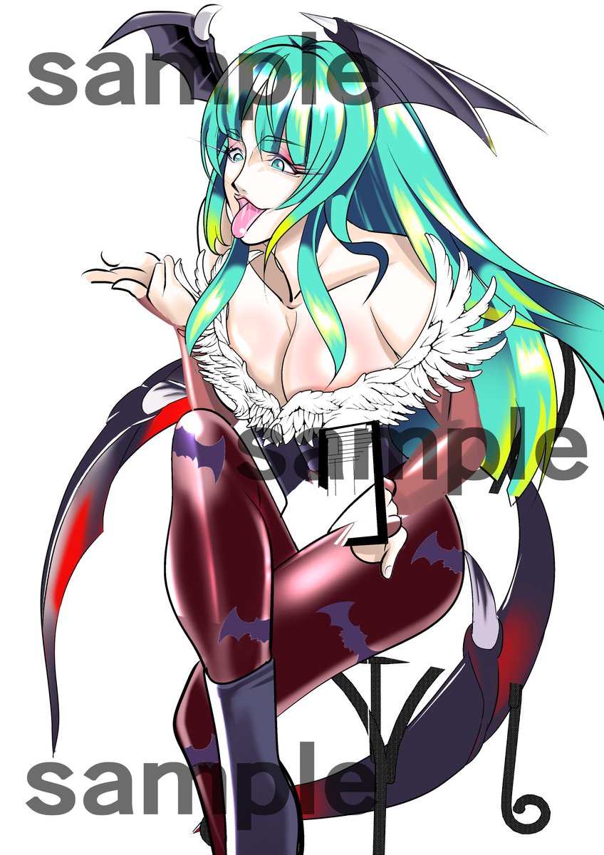 レイロウさん オーク誘惑 モリガン サキュバス ヴァンパイア フェリシア レイレイ ヴァンパイアリザレクション ヴァンパイアハンター 格ゲーキャラ描こうぜ 女の子イラスト イラストレーターになりたい イラスト好きな人と繋がりたい イラスト