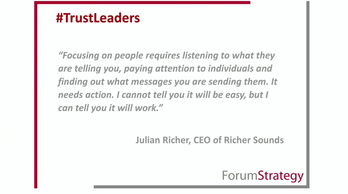 Really insightful &amp; important messages as always from Michael Pain this morning. Today’s National #TrustLeaders Conference provides the perfect springboard for the evolution of our LEO People Strategy, with @AlisonD75857761 leading some really important developments this term.