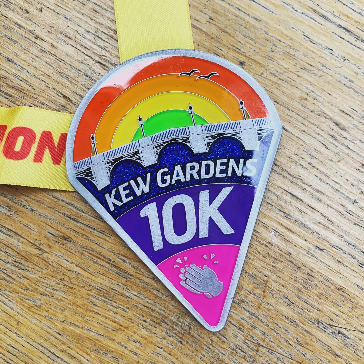 A little ray of sunshine ☀️ arrived today 🌈 Thank you <a href="/RichmondRunFest/">Richmond RUN-FEST</a> well worth the wait 🙌 👏 👏👏