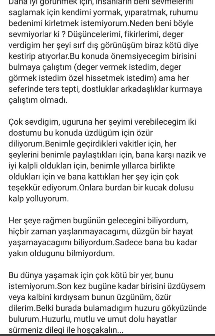 Kocaeli'de 18 yaşında bir genç bir umut bir can daha gitti... Sebebi herkes gibi güzel olmaması mı? Yoksa işsizlik,hayat pahalılığı, yoksulluk ve geçim derdi mi ? Emekçilerin ne kadar zor koşullarda hayatta kalma mücadelesi verdiğini görüyoruz.
Yönetenler ise ölü taklidi yapıyor