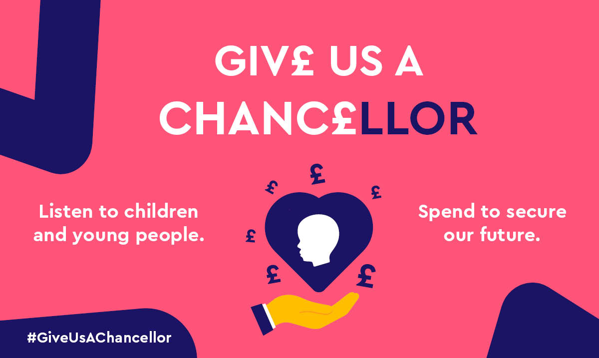 #GiveUsACHANCEllor! 

We work in 75% of the local authorities which contain the most left behind neighbourhoods in the UK, so we know how important funding is in improving young people’s lives.  
 
<a href="/RishiSunak/">Rishi Sunak</a> @HMTreasury please put #ChildrenAtTheHeart of the #SpendingReview