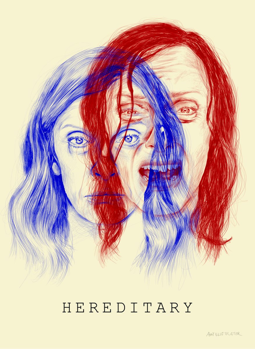 amy_illustrator's tweet photo. My alternative film poster for Hereditary - Digital art (2020) https://t.co/bJTDz8ve5t