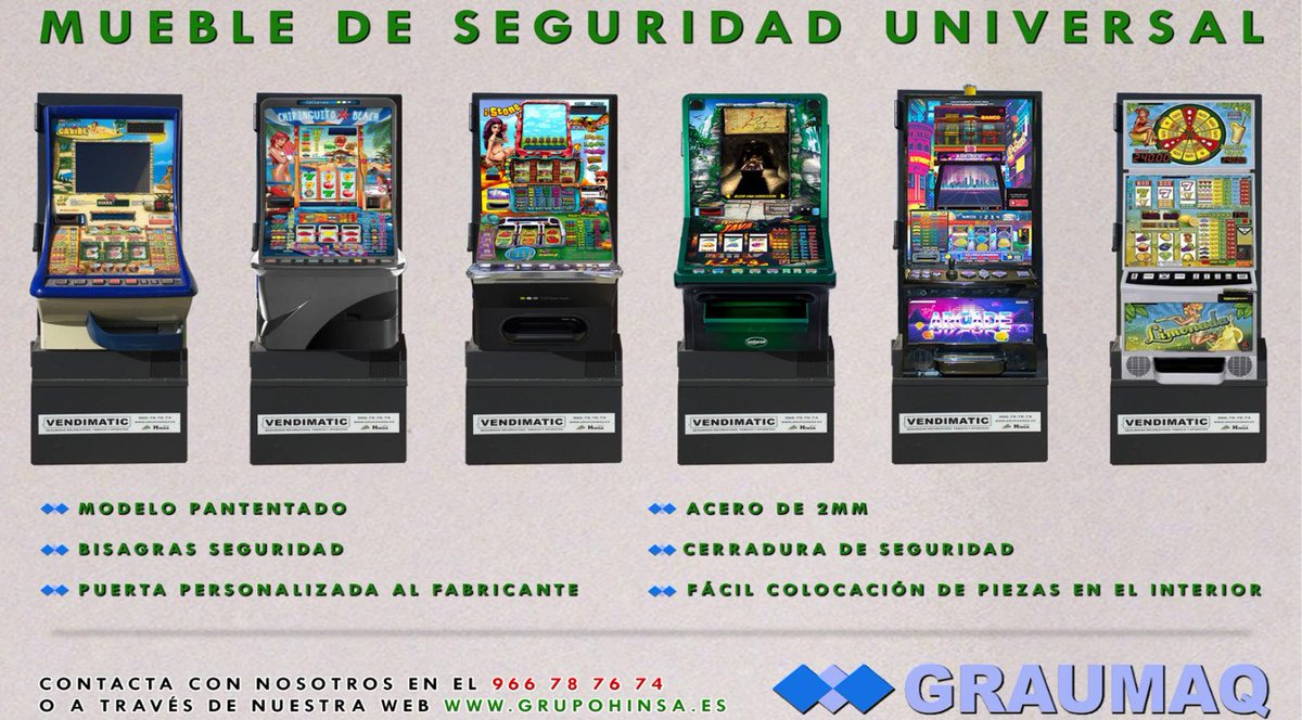 .<a href="/GrupoHinsa/">Grupo Hinsa</a> diseña un ventajoso Mueble de seguridad para la Máquinas Recreativas azarplus.com/grupo-hinsa-di…