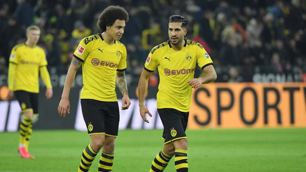 Our midfield duo of Witsel and Can proved to be the perfect backbone for the team. Witsel organised the team and was always a reliable passing option (68 passes; 93% completion), while Can did the dirty work and provided vertical runs (2.5 tackles; 1.4 interceptions) [ #FM20  #BVB]