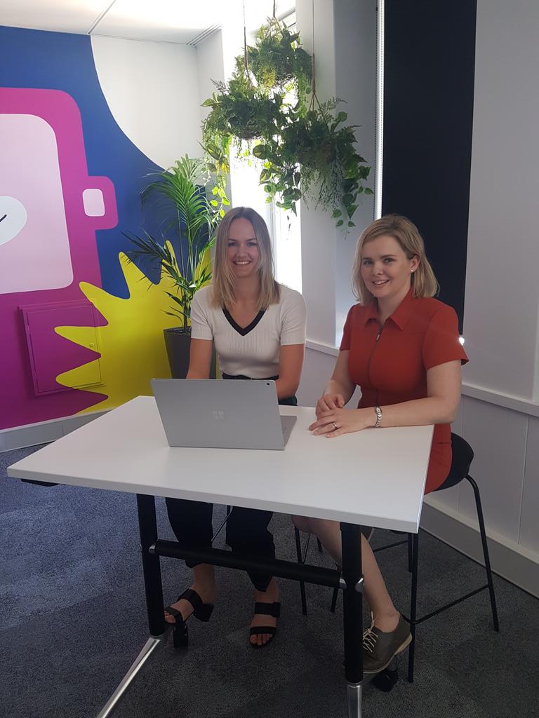 Lunch session with Catherine at Perth #Insight HQ to talk about the importance of the #designprocess and Unpicking problems! Awesome to share stories with the team. 😁