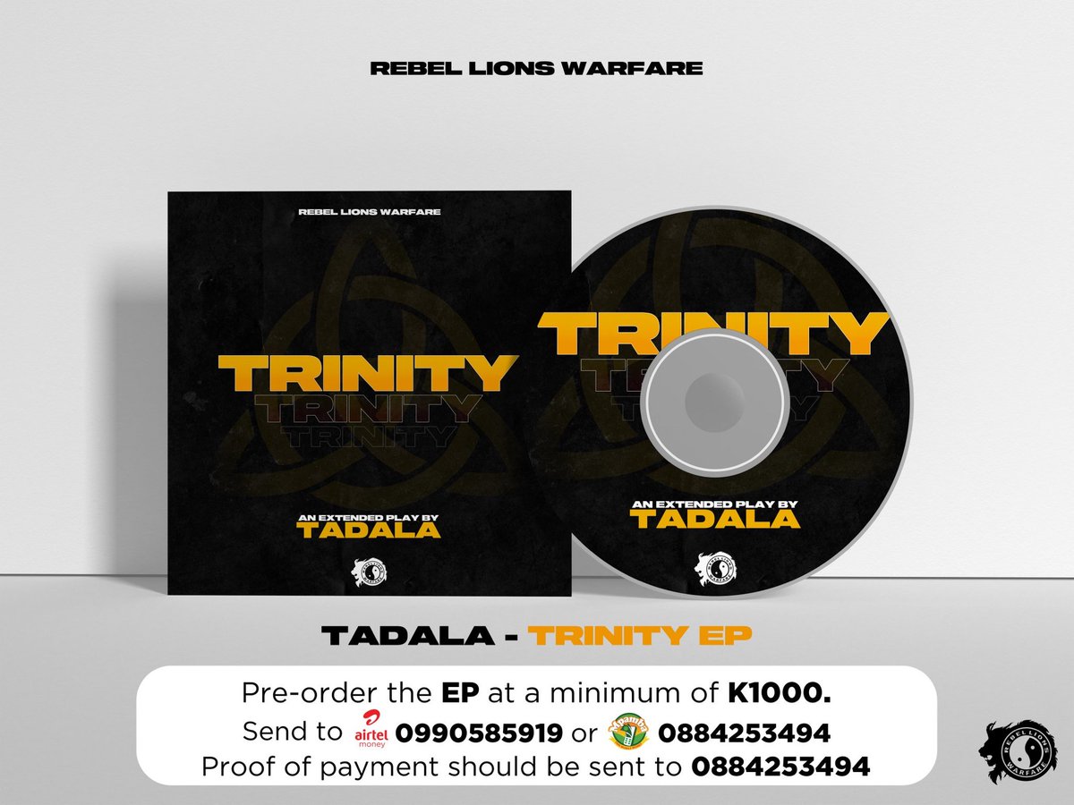 cjay_papito's tweet image. Good morning TwitterMW, TADALA is releasing EP yokoma  zedi pa 30 September pa mtengo wa K1000 , lyric content nde mukuziwa kale ya bwanawa for those that already know him 

You can pre order now or wait for it

Abale anzanga❤️🤗 Please RT his audience might be on your TL