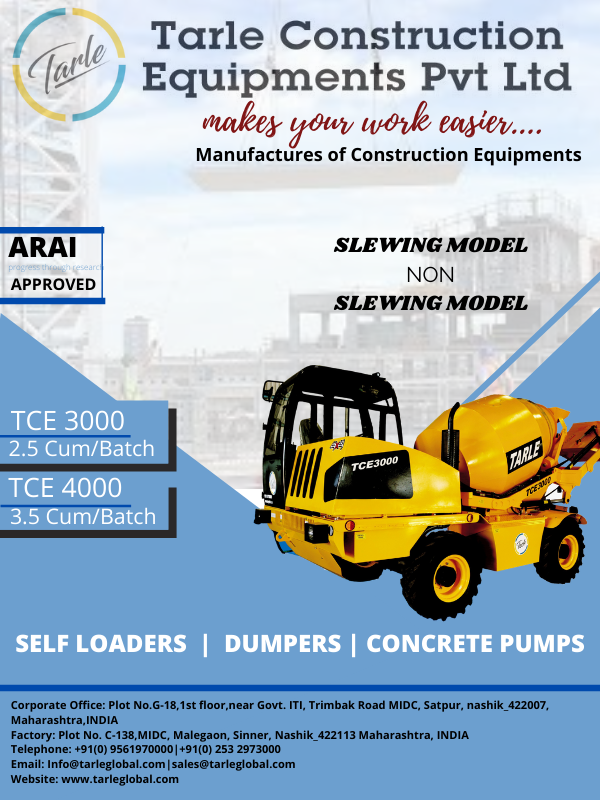 TarleLtd's tweet photo. Tarle Self Loading Concrete Mixer is one of the Unique Product which is highly Engineered with new Technology with Extreme Quickness and Price Worth.
#tarleselfloadingmixer #tarleconstruction #TCEPL #constructionnews #constructionequipment #concretemixer #TCE3000 #TCE4000 https://t.co/nyBnWvbZsd