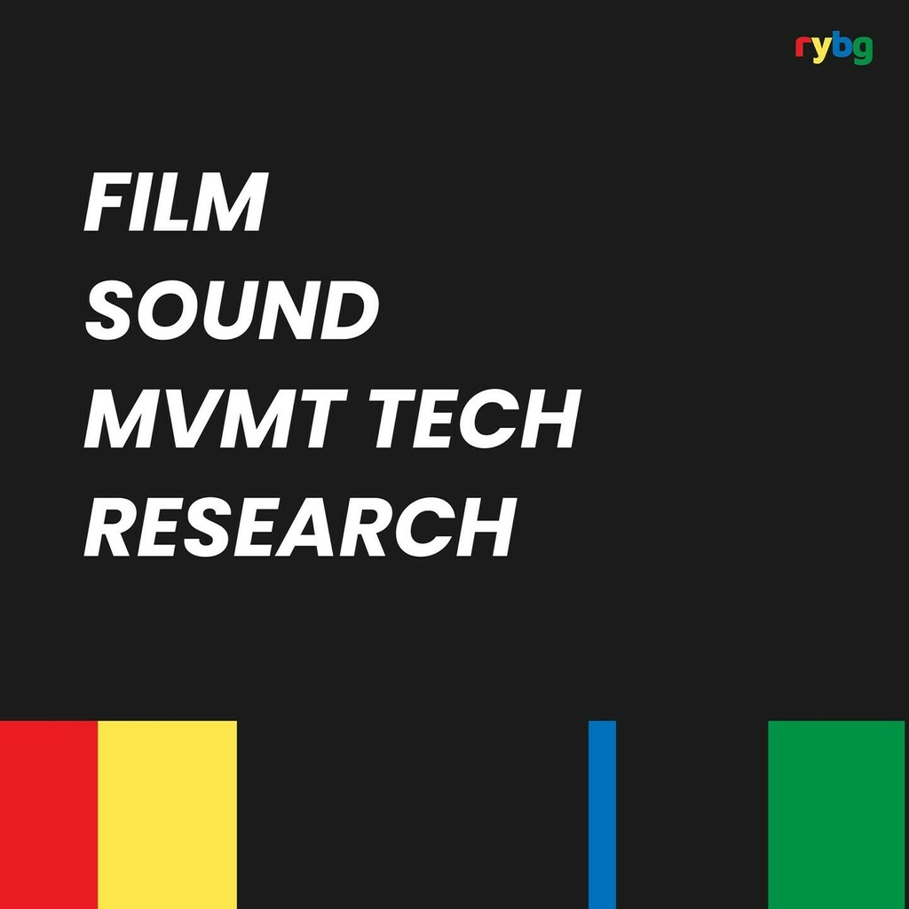 RYBG: thinking choreographically in film, sound, movement technology, research, and beyond. Link in bio for our 2020 showreel. instagr.am/p/CFgbxpIASzN/