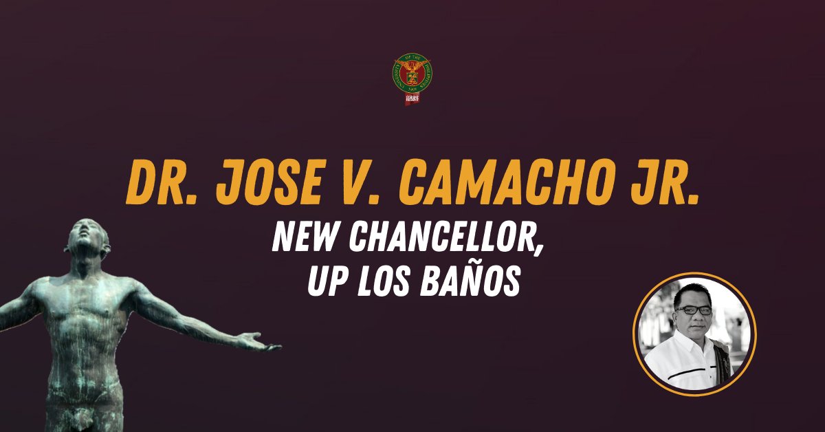 uposr's tweet photo. BREAKING: With a vote of 7-4, the UP Board of Regents selects Dr. Jose V. Camacho Jr. as the new Chancellor of UP Los Baños. https://t.co/KjyhbKLrgR