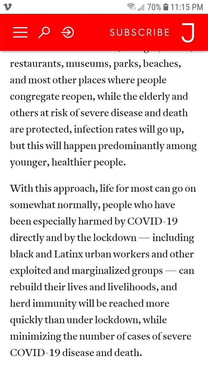 What Yih & Kuldorff propose is a complete & utter fantasy. "I don’t mean to minimize the difficulties of keeping elders safe, particularly in communities where families tend to live in multigenerational households"  You just did Dr. Yih...