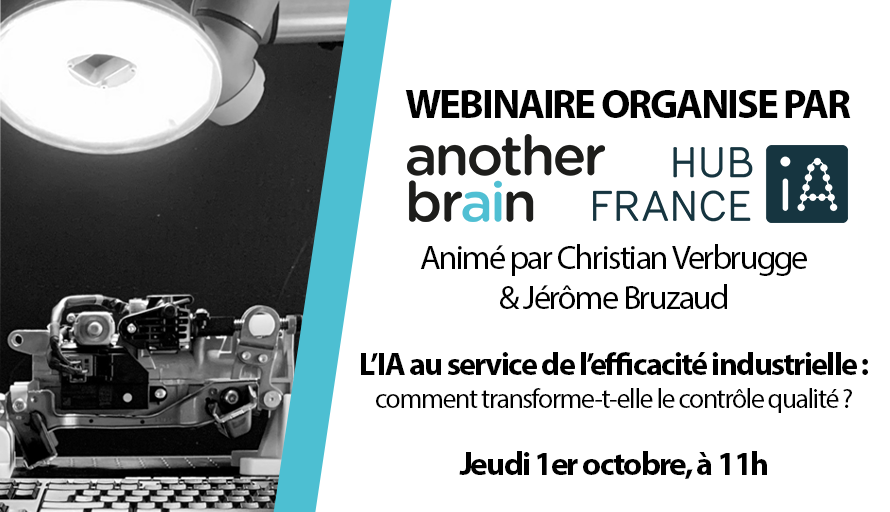 💡L’#IA au service de l’efficacité industrielle : comment transforme-t-elle le contrôle qualité ?

Le 01/10 à 10h rejoignez <a href="/_AnotherBrain/">AnotherBrain</a>, qui développe une nouvelle forme d'#IA, et membre du <a href="/pack_IA/">Pack IA</a> de la région <a href="/iledefrance/">Région Île-de-France</a> 

➡ Inscription : app.livestorm.co/hub-france-ia/…

#FT120