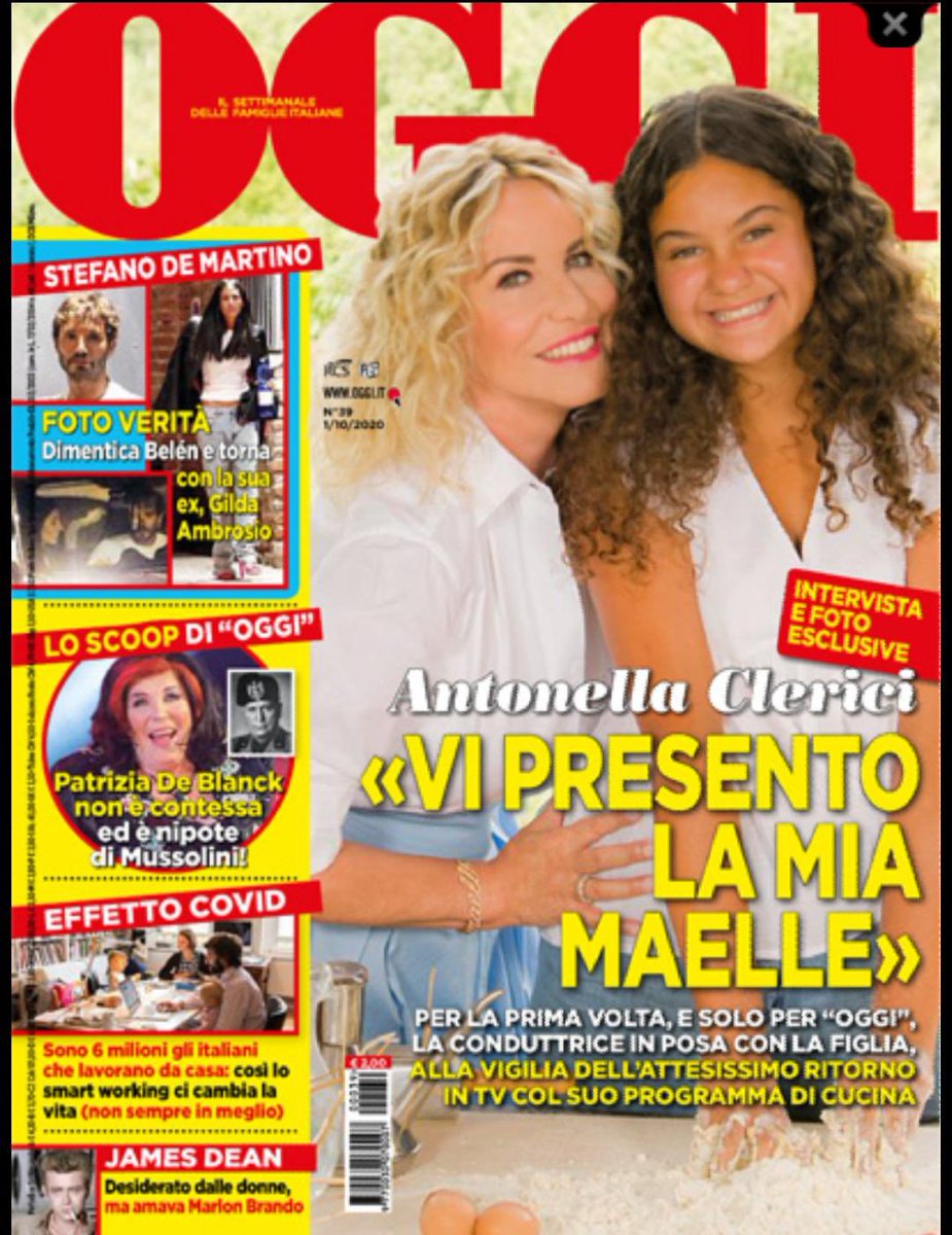 Grazie @OGGI_online #umbertobrindani #sabinadonadio #marcorossi #ginacilia