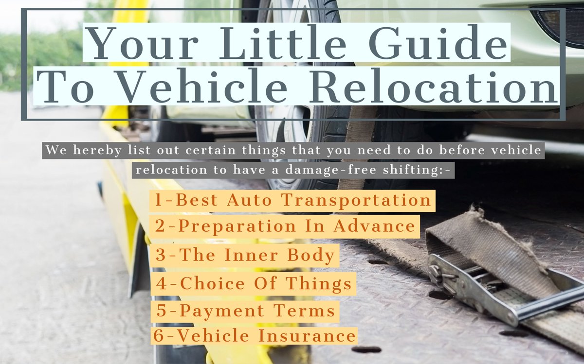 Your Little Guide To Vehicle Relocation
1-support.in/blog/your-litt…
#Transportation #Payment  #VehicleInsurance #CarInsurance #PaymentTerms #VehicleRelocation #Relocation #Vehicle #Guide