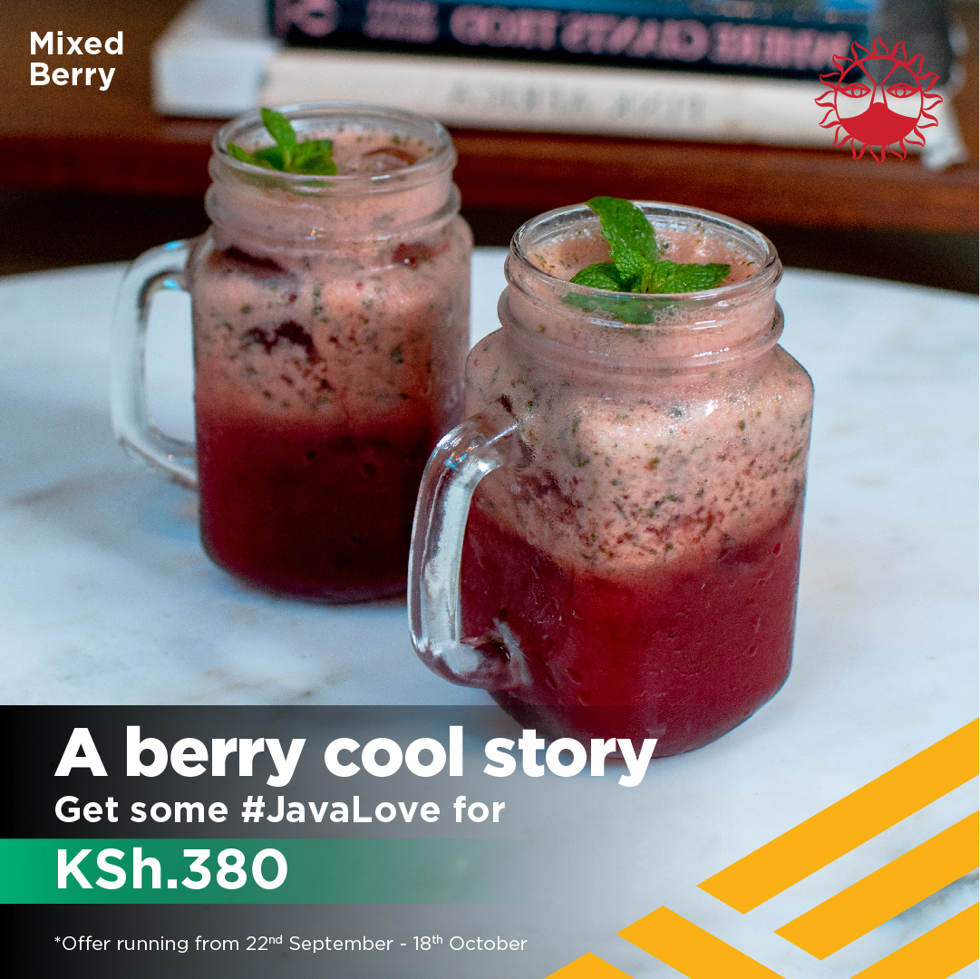 javahouseafrica's tweet image. The brand new Mixed Berry 🍓 🍇 slushy is already a guest favourite. Have you tried it yet? Let us know what you think. Available across all Java branches, food apps and our website: order.javahouseafrica.com/order at Ksh. 380.
#JavaLove #JavaSlushies
