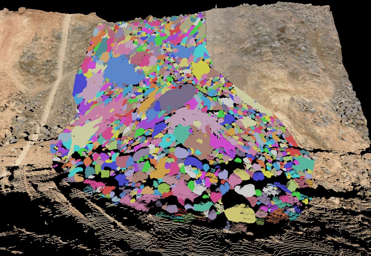 im_mining's tweet image. A fragmentation analysis tool able to model individual rocks to provide accurate fragmentation S-curves from blasting is a highlight of Maptek’s PointStudio 2020 software update | bit.ly/3cpvp9O @maptek #blastfragmentation #miningsoftware #PointStudio2020 #miningsoftware