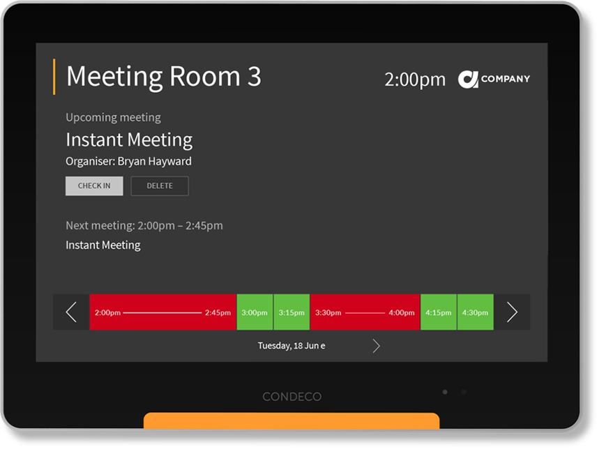AvtechSystems's tweet image. With @CondecoSoftware Meeting Room Screens &amp;amp; #Wayfinder you are able to increase room availability, show room&apos;s status and book available rooms with ease...

Available locally from @AvtechSystems 
Email; sales@Avtechsystems.co.ke
avtechsystems.co.ke