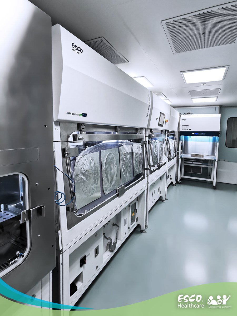 EscoLifesci's tweet photo. Esco Healthcare's ongoing site work for our cell processing isolators in a Swiss CDMO from our Esco Lifesciences Germany European Hub.
We make your discovery, our delivery.
#CellProcessingIsolators #Isolator #ATMP #CellTherapy #GeneTherapy #CellProcessing #CDMO #Solutions #Esco https://t.co/N2X2ckHaLT