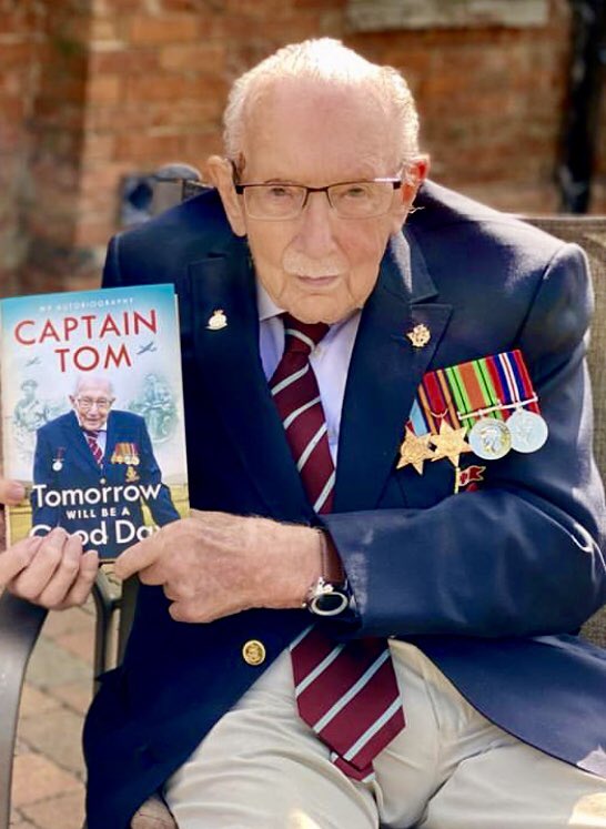 No.1 in non-fiction, and at 100 years old. Another world record. Captain Sir Tom Moore is an inspiration to authors everywhere. Anything is possible #No1 #bestsellerslist