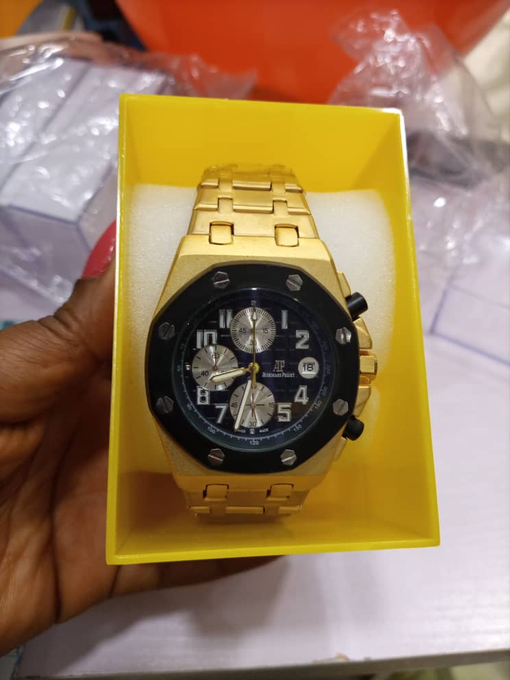 Have you seen the post on this thread aboveAP is also available in Gold, Silver and Rose goldPrice: N12,000Payment Validates Order Kindly Retweet  @RealDreylo  @toluwakeke  @grey_kingin