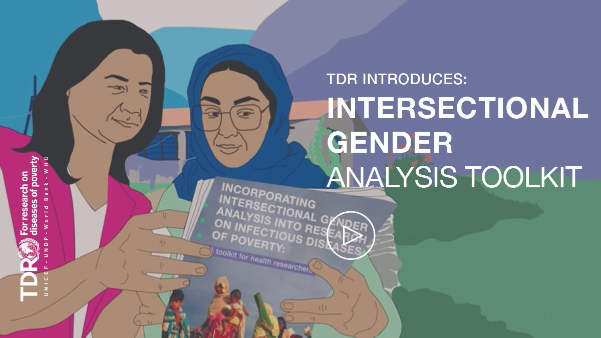 TDRnews's tweet photo. TDR developed a user-friendly interactive intersectional gender analysis toolkit for infectious disease and broader health research communities. Have a look: https://t.co/PTzqGpMv93  https://t.co/jXfUNNU3vV #intersectionalgenderanalysistoolkit  #inclusivity #diversity #equality https://t.co/q43Pn4Hw71