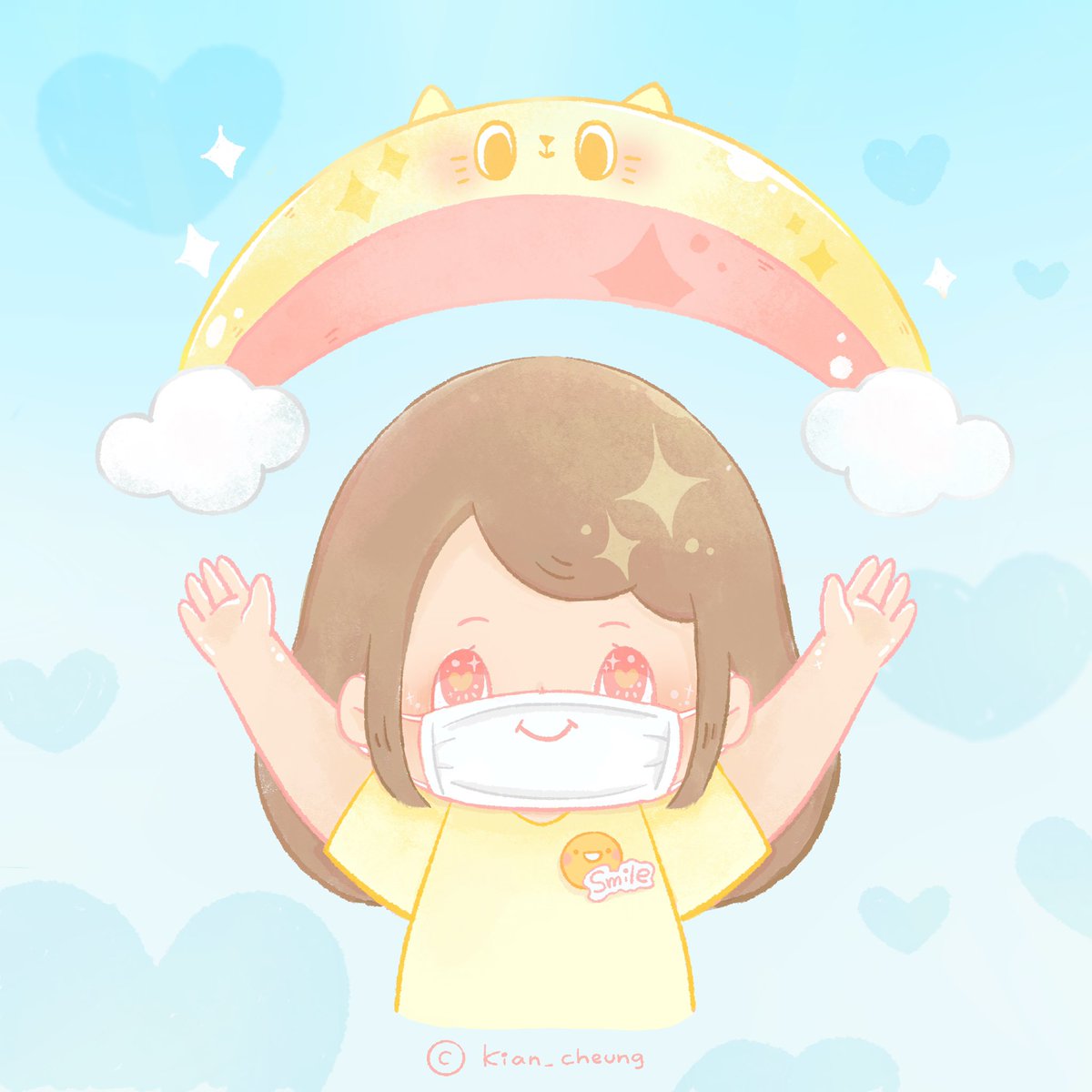 kian_cheung's tweet photo. #ShareASmile
來分享戴住口罩也可以展露微笑的方法☺️
-
今個星期四至六將會有 香港青年協會 的一班青年朋友和 銀杏館 合作派出10,000個飯盒俾有需要人士 

而你亦可以selfie戴上口罩的相片加上emoji或笑臉來支持行動

🌟記得加上 #ShareASmile 讓大家都看到你支持的力量💕
-
#hkillustrator #香港插畫 https://t.co/MwrhBBPq2O