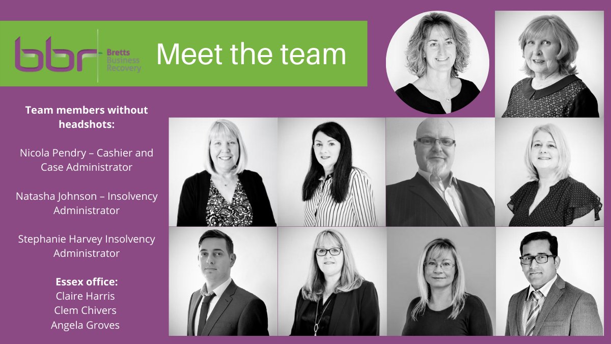 Is your business struggling with debt? Meet our caring team of advisors, experienced with all types of insolvency, with offices based in Dartford and Shenfield. #businesshelp #insolvencysupport #meettheteam ow.ly/TFM630r6z5m
