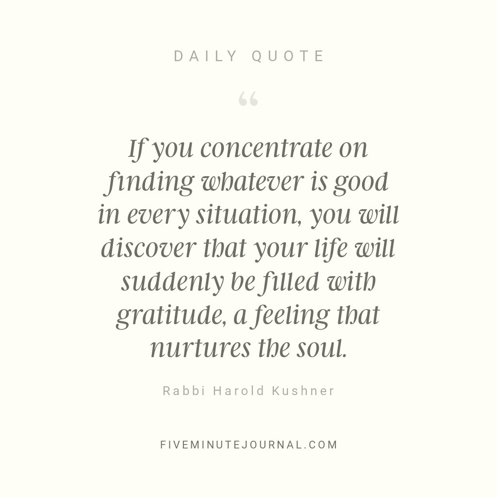 Start your day with gratitude@5minutejournal