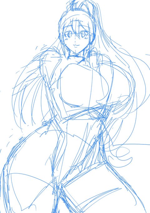 ←エロマンガ脳だった頃のラフ

   脳が正常を取り戻そうとしてきだした頃のラフ→ 