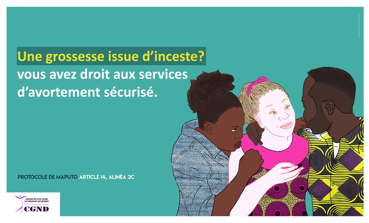 , les avortements clandestins sont un grand danger pour les femmes et nos jeunes filles victimes des grossesses non désirées et peuvent mettre fin à la vie.#CIVRESOnance #MapoutoProtocol #DSSR #RESOnance #AGnDR #AmplifyChange #28Septembre