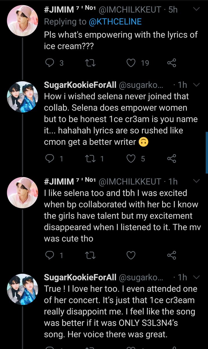 A whole thread with 16k likes over a random post on Facebook that allowed hundreds of people to degrade, slutshame and just straight up disrespect Blackpink unprovoked