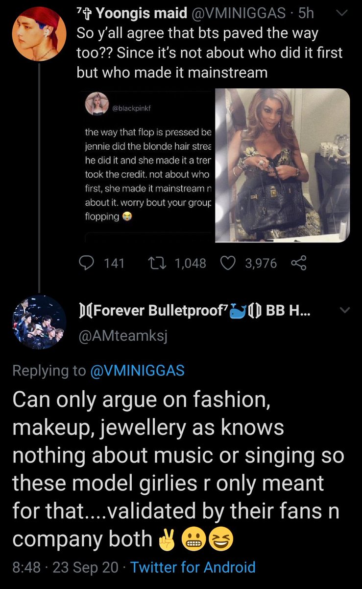 A whole thread with 16k likes over a random post on Facebook that allowed hundreds of people to degrade, slutshame and just straight up disrespect Blackpink unprovoked
