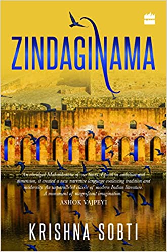 14. Zindaginama by Krishna Sobti (Hindi). Translator: Neer Kanwal Mani with Moyna Mazumdar. A book that will make you fall in love with its characters, the story that ranges from pre-independence to Partition & how life people deal with all of this. A magnum opus for sure.