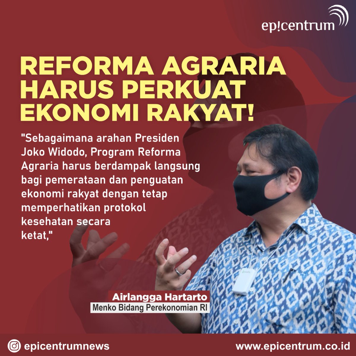 Pantun dulu :
Sidia kentut dalam kendaraan
Beda mulut beda tindakan. 
#TundaPilkada
#PetaniTolakOmnibusLaw
#JalankanReformaAgrariaSejati
<a href="/SeknasKPA/">#TanahUntukRakyat</a> 
@StnKpp 
<a href="/gintingski/">Longgena Ginting</a> 
<a href="/ridhasaleh/">ridha saleh</a>