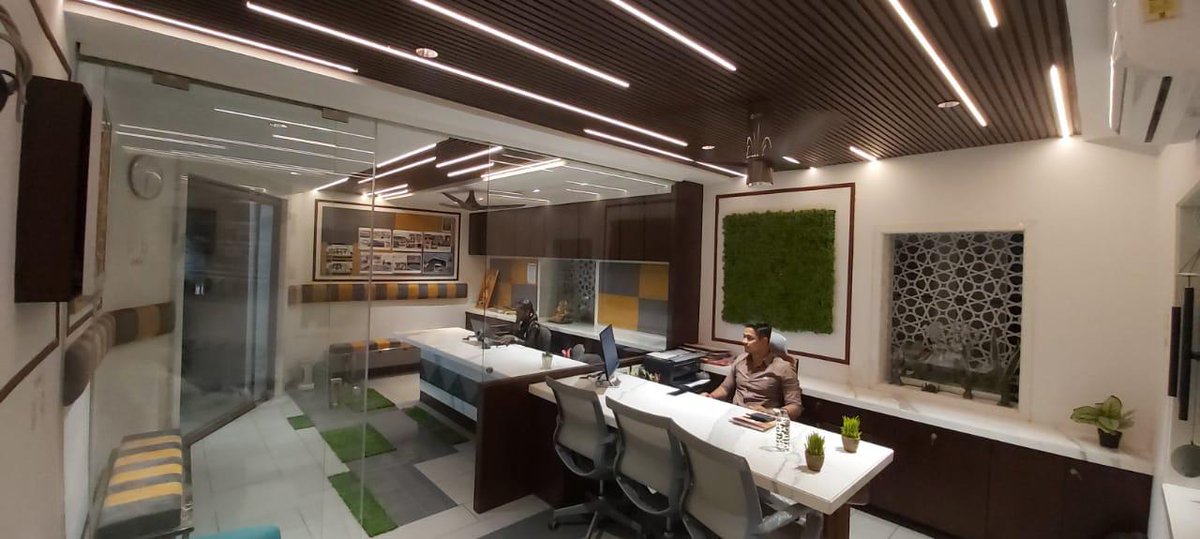 LafitLighting's tweet image. We would like to commend that  DSK Architects did an excellent job in designing their own office.
Architect-DSK Architects (Mr.Dipesh Khilosiya)

#dskarchitects #bethelight #smartnext #smartcontrol #deliveringthenext 
#Adjustablespotlight #smartlights #BeTheLight #Architecture