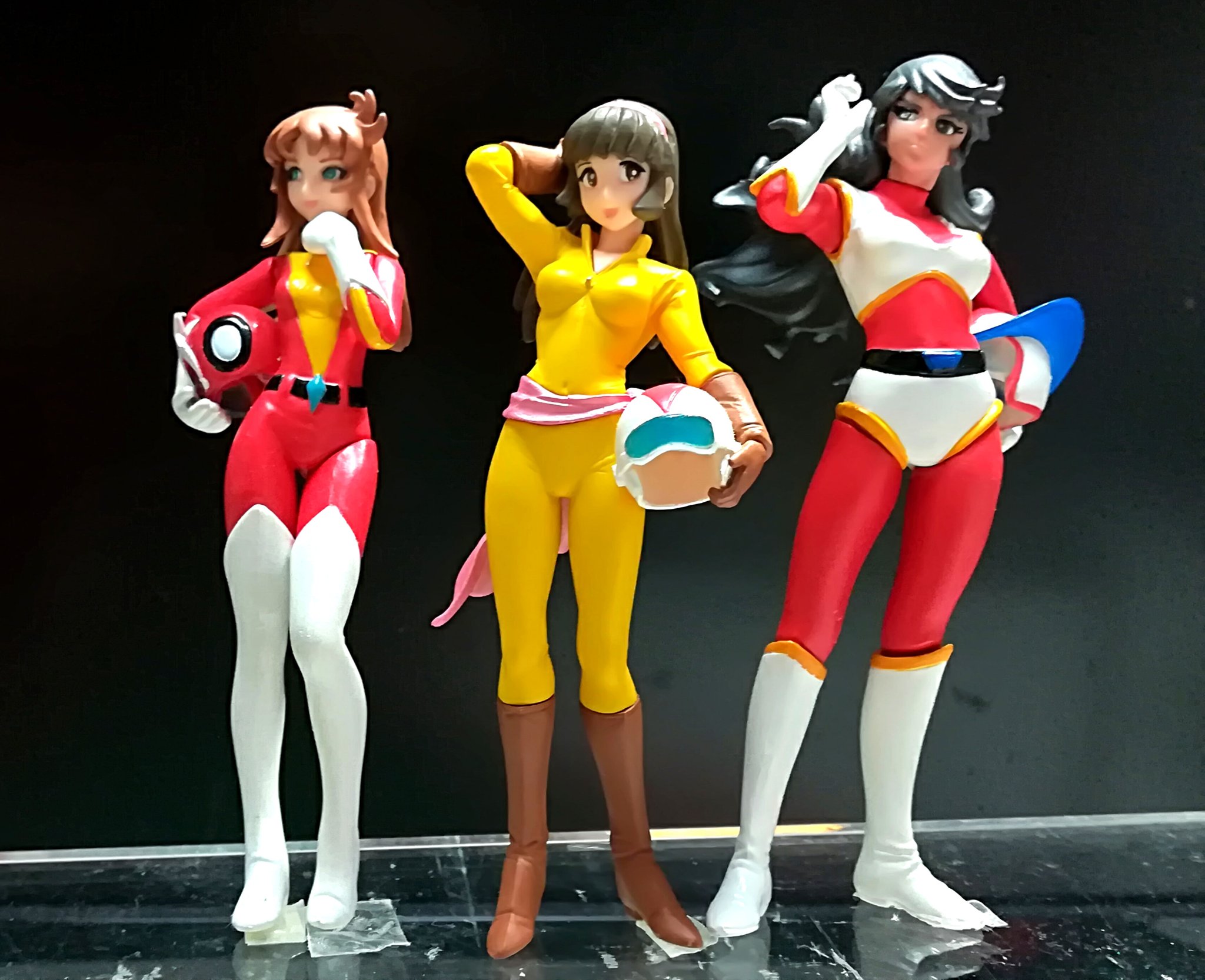 弓さやか 炎ジュン マリア 3体 マジンガーZ グレート グレン