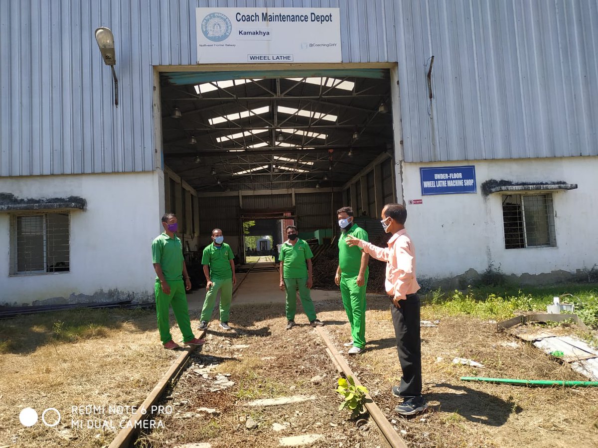 Coach Maintenance Depots, Greater Guwahati City tweet media