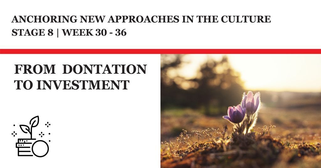 YourFundNet's tweet image. After implementing the previous stages of change-management-based fundraising, the eighth and final step requires anchoring new approaches created throughout the process into the organizational culture.