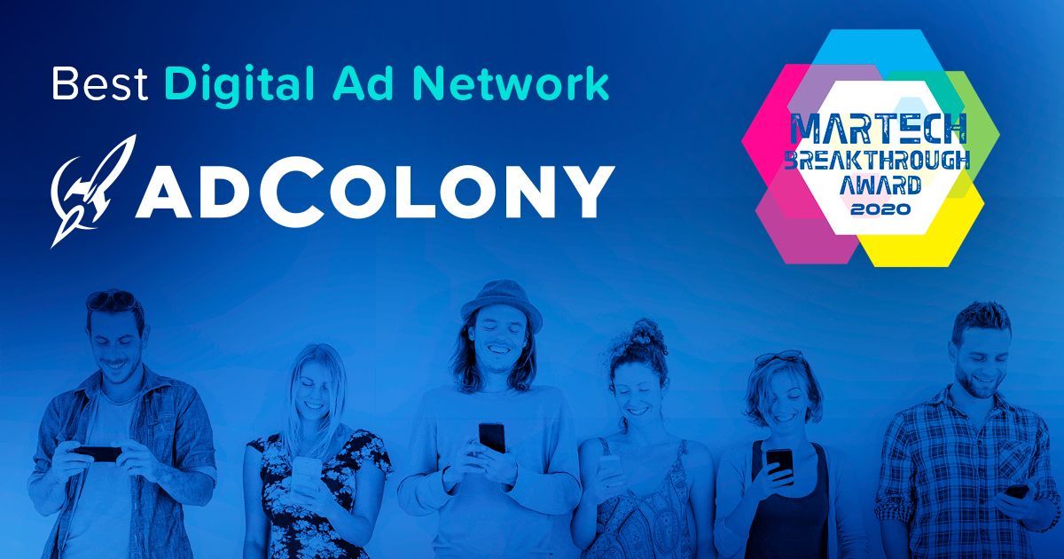 MarTech_Awards's tweet image. . @AdColony Named “Best Digital Ad Network” By MarTech Breakthrough Awards
buff.ly/3kH8zxj #martech #adtech #martechbreakthrough