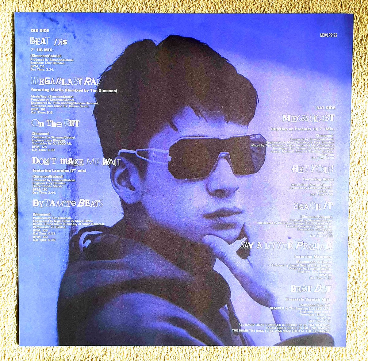 InlandEmpire777's tweet image. Thanks @MusicOnVinyl for my latest gem 🤘
#bombthebass
#timsimenon