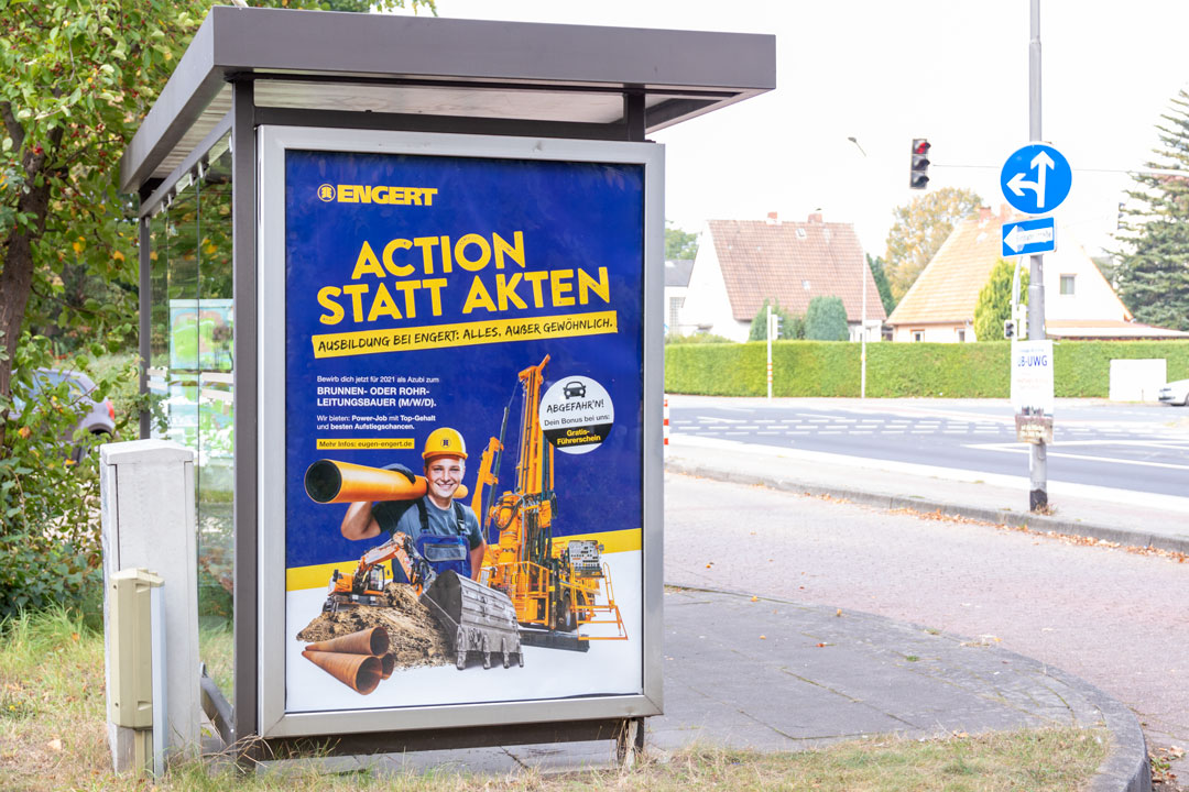 Recruiting-Kampagne erfolgreich gestartet. Wir wünschen Team Engert viele Bewerber*innen. Falls sich jemand von unseren Followern beruflich verändern will – zur Bewerbung geht’s hier: eugen-engert.de/wir-als-ausbil… #actionstattakten #brunnenbauer #rohrleitungsbauer #ausbildung 👷🚧