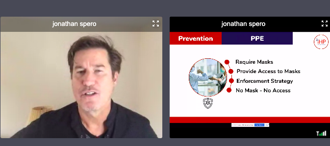 elise_schoening's tweet photo. "There needs to be a balance where you can protect #attendee #privacy while delivering a safe experience," says @jonathanspero1, CEO of InHouse Physicians, during #DestinationMidwest. https://t.co/KysA6R9jaf