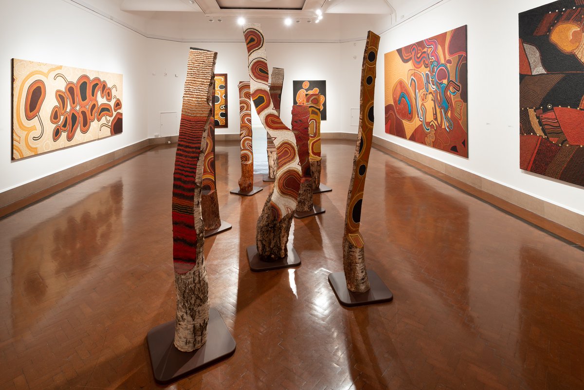 FINAL WEEK of John Hitchens Aspects of Landscape, closing 3 October. Book in advance to visit at bit.ly/3hW2Ou9 or enjoy his amazing work from home in an online version at bit.ly/32WuN8I. Image Joe Low Photography. #Landscape #JohnHitchens #Southampton