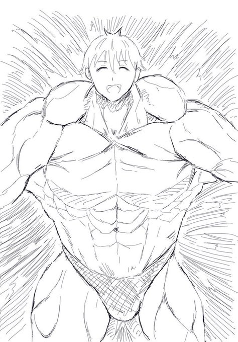 #なぜ描いたかわからないイラスト晒せ
何も考えずに描いたらまず女の子は登場しないおかはらお絵描き 