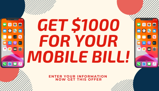 boyett_f's tweet photo. Get $1000 for Your Mobile Bill!
Mobile Bill Offer
Enter Your Information
Now Get This Offer: https://t.co/TKE5xEhrlE https://t.co/GDQu6bGSOa