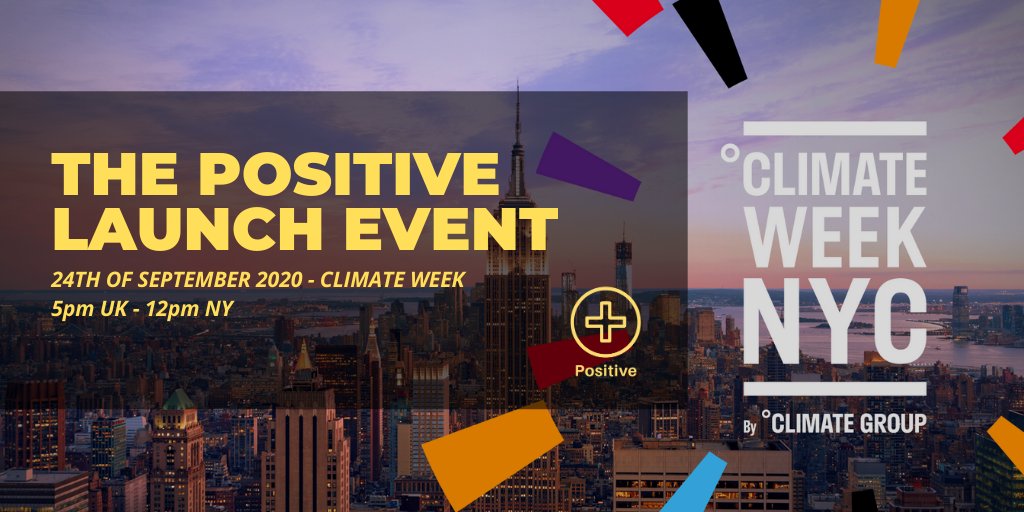 Join the conversation with <a href="/PositiveRegen/">Positive</a> this evening 5pm uk time. We are proud to be part of the positive movement and hope you will come on this journey with us.
#positive #regenerativebusiness #ClimateWeek2020