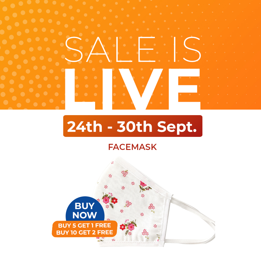 homescapesind's tweet photo. Homescapes India Sale Is Live!🥳
Hurry Up! 😀
Grab this DEAL Now!
Shop our luxury Facemask online
GET AMAZING OFFERS AND SURPRISE GIFTS🎊🎉
This sale will go live from the 24th - 30th Sept.
👉Order Today: https://t.co/h2qCBLe4Ix
#livesale #specialoffer #OfferSale #discount https://t.co/Zcvgz5sAsG